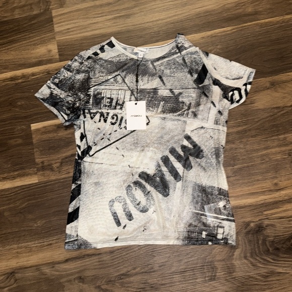 NWT Miaou XL mini tee in easy rider - Picture 3 of 4